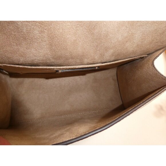 Coach 1941 Red Multi Colorblock Pepper Satchel NWT C6993 - Picture 3 of 5